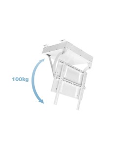 Multibrackets 9592 Supporto TV a parete 2,54 m (100") Bianco