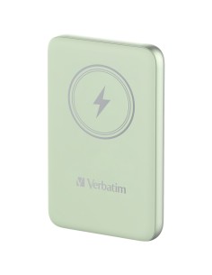 Verbatim Charge 'n' Go Polimeri di litio (LiPo) 10000 mAh Carica wireless Verde