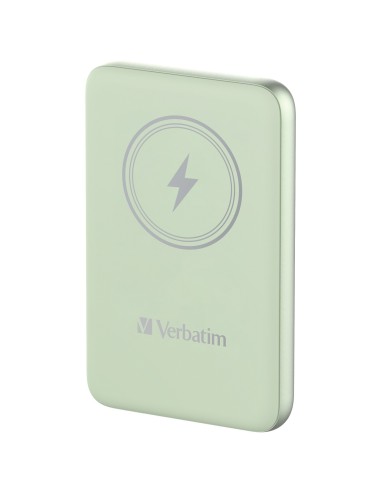 Verbatim Charge 'n' Go Polimeri di litio (LiPo) 10000 mAh Carica wireless Verde