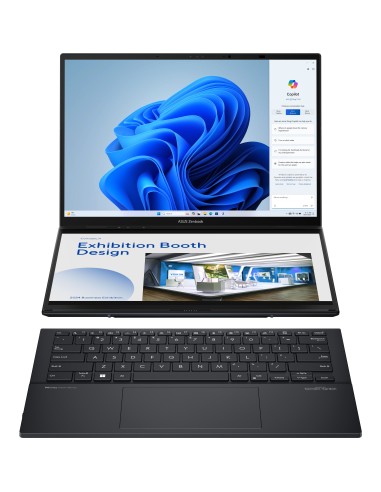 ASUS Zenbook Duo OLED UX8406MA-PZ286W Intel Core Ultra 7 155H Ibrido (2 in 1) 35,6 cm (14") Touch screen 3K 16 GB LPDDR5x-SDRAM