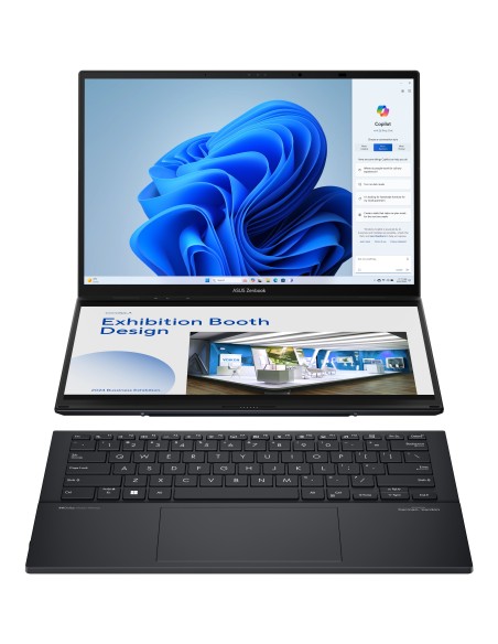ASUS Zenbook Duo OLED UX8406MA-PZ286W Intel Core Ultra 7 155H Ibrido (2 in 1) 35,6 cm (14") Touch screen 3K 16 GB LPDDR5x-SDRAM