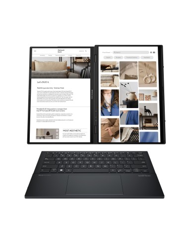 ASUS Zenbook Duo OLED UX8406MA-PZ286W Intel Core Ultra 7 155H Ibrido (2 in 1) 35,6 cm (14") Touch screen 3K 16 GB LPDDR5x-SDRAM