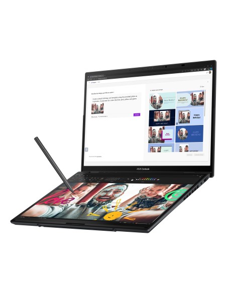ASUS Zenbook Duo OLED UX8406MA-PZ286W Intel Core Ultra 7 155H Ibrido (2 in 1) 35,6 cm (14") Touch screen 3K 16 GB LPDDR5x-SDRAM