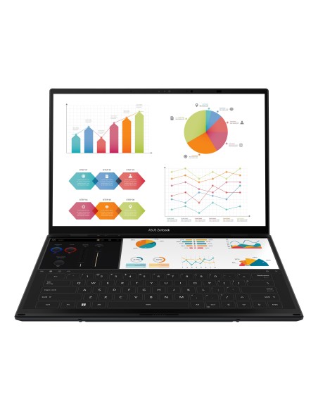 ASUS Zenbook Duo OLED UX8406MA-PZ286W Intel Core Ultra 7 155H Ibrido (2 in 1) 35,6 cm (14") Touch screen 3K 16 GB LPDDR5x-SDRAM