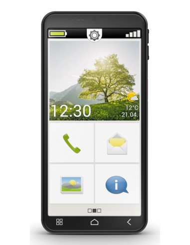 Emporia Smart.7lite 13,8 cm (5.45") SIM singola Android 16.0 4G USB tipo-C 6 GB 128 GB 3500 mAh Nero