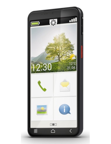 Emporia Smart.7lite 13,8 cm (5.45") SIM singola Android 16.0 4G USB tipo-C 6 GB 128 GB 3500 mAh Nero