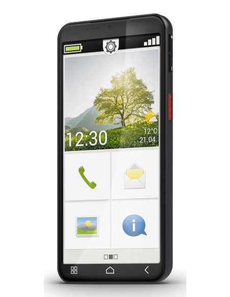 Emporia Smart.7lite 13,8 cm (5.45") SIM singola Android 16.0 4G USB tipo-C 6 GB 128 GB 3500 mAh Nero