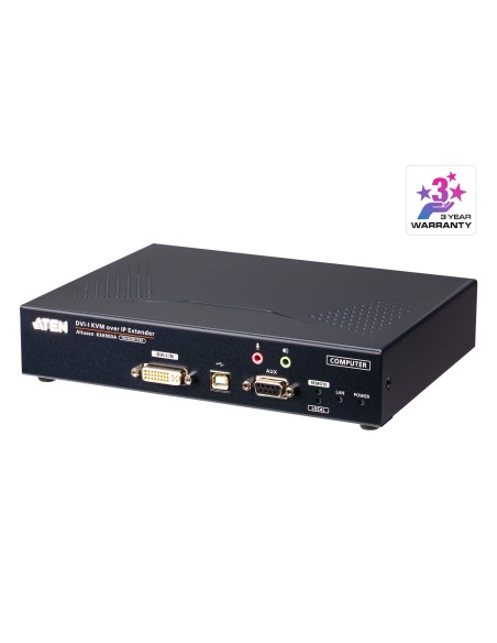 ATEN Trasmettitore KVM over IP DVI-I a display singolo