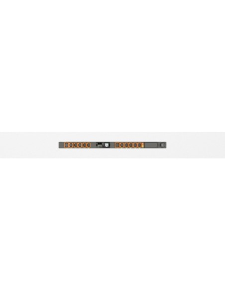 Vertiv Geist MGU5MGM0-12P023-2PS6B2A10-S unità di distribuzione dell'energia (PDU) 12 presa(e) AC 0U Nero