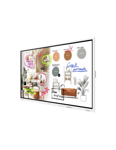 Samsung WM85FX lavagna interattiva 2,16 m (85") 3840 x 2160 Pixel Touch screen Grigio, Bianco HDMI
