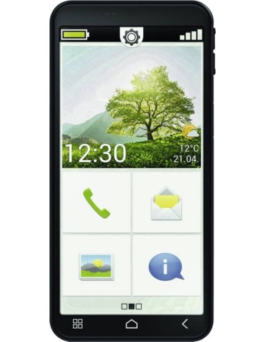 Emporia SMART.ME7 13,8 cm (5.45") SIM singola Android 15 4G USB tipo-C 6 GB 128 GB 3500 mAh Nero