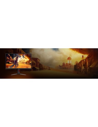 AOC G4 Gaming Monitor PC 68,6 cm (27") 2560 x 1440 Pixel Quad HD LED Nero, Rosso