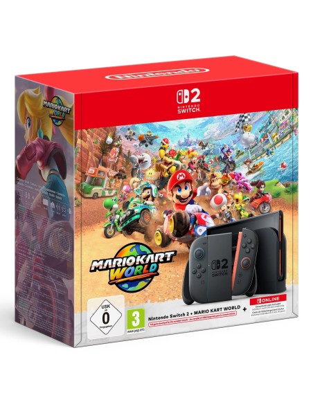 Nintendo Switch 2 & Mario Kart World console da gioco portatile 20,1 cm (7.9") 256 GB Touch screen Wi-Fi Nero