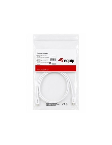 Equip 128842 cavo USB USB 2.0 1 m USB C 0,48 Gbit s 60 W Bianco