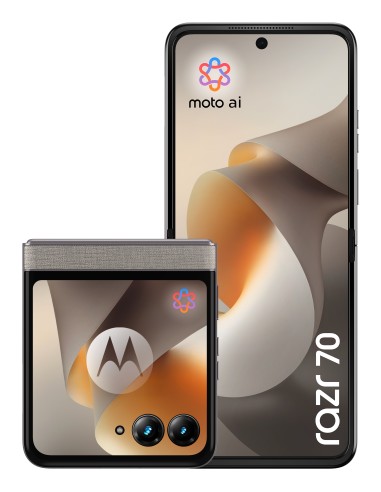 Motorola razr 70 (8 256GB, Doppia camera 50MP, Display interno FHD+ 6.9" 120Hz e esterno 3.62", MediaTek Dimensity 7450X,