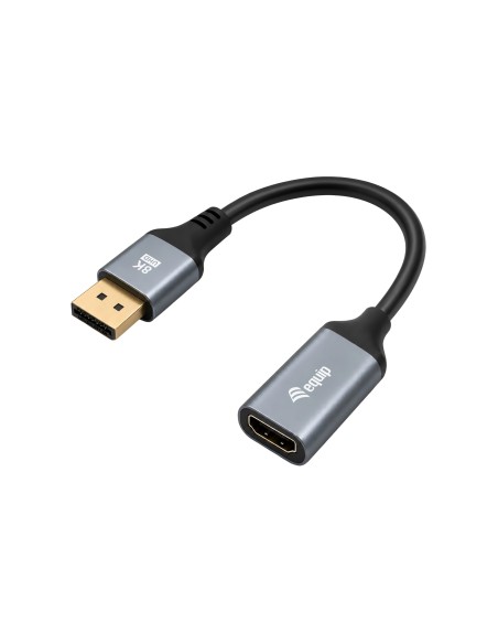 Equip 133449 DisplayPort HDMI Nero, Grigio