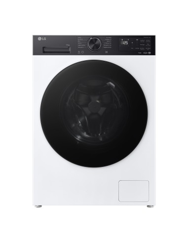 LG F4NX5011TKB Lavatrice Intelligente 11 kg Classe A-40% Bianco Nero
