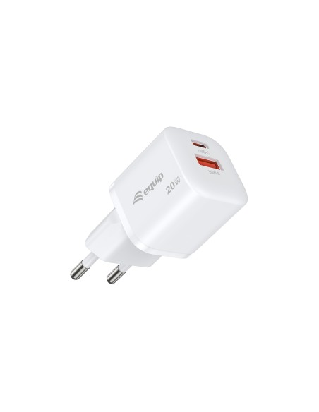 Equip 245526 Caricabatterie per dispositivi mobili Universale Bianco AC Ricarica rapida Interno