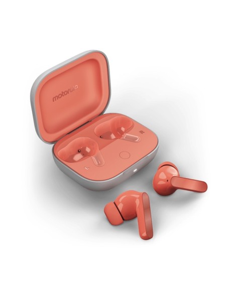 Motorola Moto Buds Cuffie Wireless In-ear Chiamate Musica Sport Tutti i giorni Bluetooth Corallo