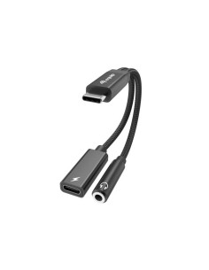 Equip 133470 USB-C USB-C   3.5mm Audio Nero