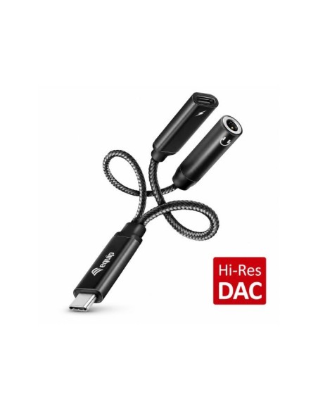 Equip 133470 USB-C USB-C   3.5mm Audio Nero