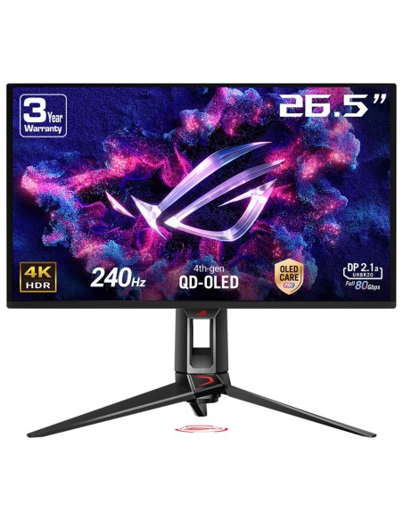 ASUS ROG Swift OLED PG27UCDM Monitor PC 67,3 cm (26.5") 3840 x 2160 Pixel 4K Ultra HD QD-OLED Nero