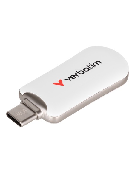 Verbatim 30228 unità flash USB 64 GB USB tipo-C 3.2 Gen 1 (3.1 Gen 1) Bianco