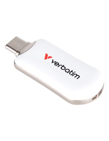 Verbatim 30228 unità flash USB 64 GB USB tipo-C 3.2 Gen 1 (3.1 Gen 1) Bianco