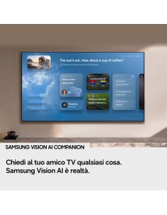 Samsung Mini LED AI TV 75" UE75M70HAUXZT 4K, Processore Mini LED 4K, 4K Upscaling, Color Booster, OTS Lite, Metal Stream 2