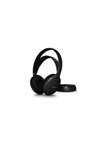 Philips Serie 6000 SHD6000BK 12 cuffia e auricolare Cuffie Con cavo e senza cavo A Padiglione TV Base di ricarica Nero
