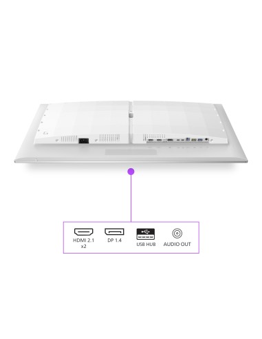 Philips Evnia 8000 32M2N8900P 00 Monitor PC 80 cm (31.5") 3840 x 2160 Pixel 4K Ultra HD QD-OLED Bianco