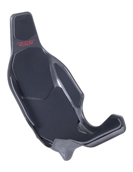 Res-Tech X1 sedile monoscocca in fibra di carbonio - nero