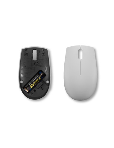 Lenovo Mouse wireless 300 compatto (Grigio Artico)