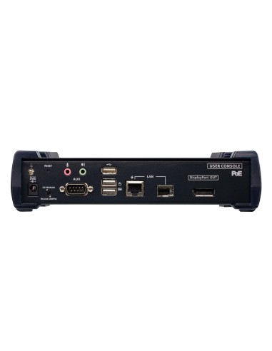 ATEN Ricevitore KVM over IP 4K DisplayPort a display singolo con PoE