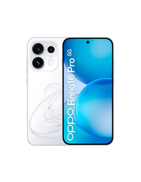 OPPO Reno16 Pro 5G AI Smartphone, Tripla fotocamera 200+50+50MP, Selfie 50MP, Display 6.32” 120HZ AMOLED FHD+, 6000mAh, RAM