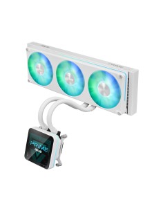 ASUS PRIME SLC II 360 ARGB LCD WHT Processore Raffreddatore di liquidi tutto in uno 12 cm Bianco 1 pz
