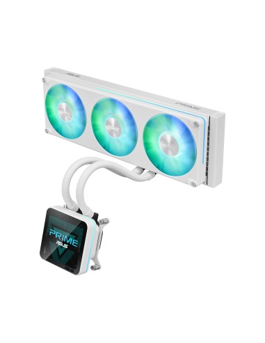 ASUS PRIME SLC II 360 ARGB LCD WHT Processore Raffreddatore di liquidi tutto in uno 12 cm Bianco 1 pz