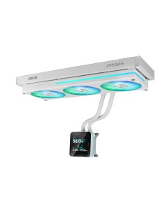 ASUS PRIME SLC II 360 ARGB LCD WHT Processore Raffreddatore di liquidi tutto in uno 12 cm Bianco 1 pz 2