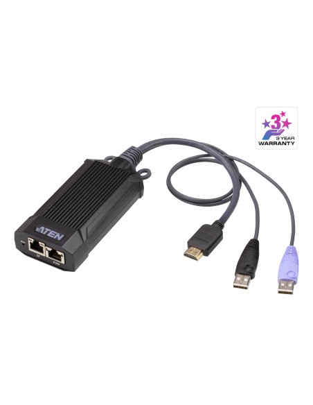 ATEN KG8900T switch per keyboard-video-mouse (kvm) Nero, Viola