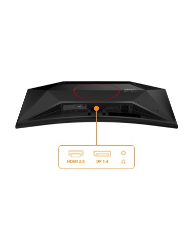 AOC G4 Q27G42ZE Monitor PC 68,6 cm (27") 2560 x 1440 Pixel Quad HD LED Nero, Rosso