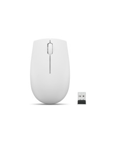 Lenovo Mouse wireless 300 compatto (Grigio Cloud)