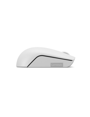 Lenovo Mouse wireless 300 compatto (Grigio Cloud)