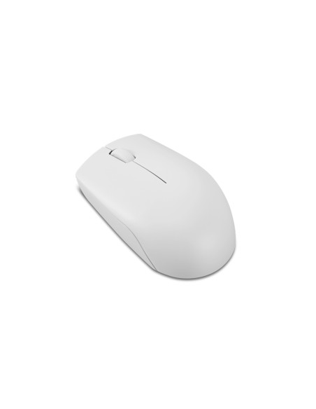 Lenovo Mouse wireless 300 compatto (Grigio Cloud)