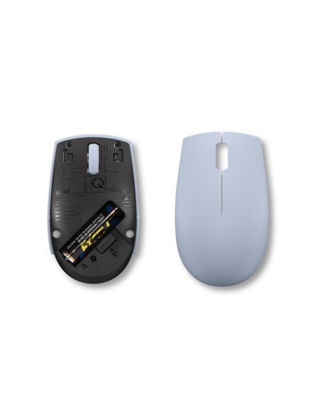 Lenovo Mouse wireless 300 compatto (Blu Ghiaccio)