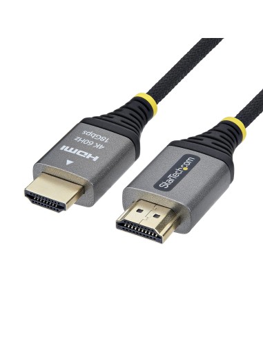StarTech.com Cavo HDMI High Speed Premium Certificato da 3 m, Ultra Flessibile, 4K 60Hz 1440p 144Hz, HDR10 ARC, 18Gbps, Cavo