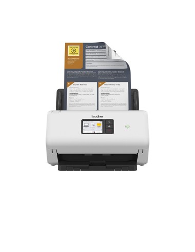 Brother ADS-4550W Scanner ADF 600 x 600 DPI Nero, Bianco
