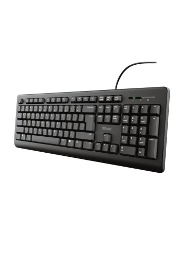 Trust TK-150 tastiera Universale USB QWERTY Inglese UK Nero
