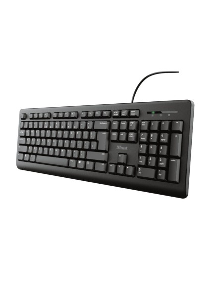 Trust TK-150 tastiera Universale USB QWERTY Inglese UK Nero