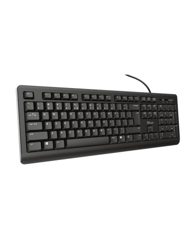 Trust TK-150 tastiera Universale USB QWERTY Inglese UK Nero