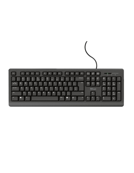 Trust TK-150 tastiera Universale USB QWERTY Inglese UK Nero